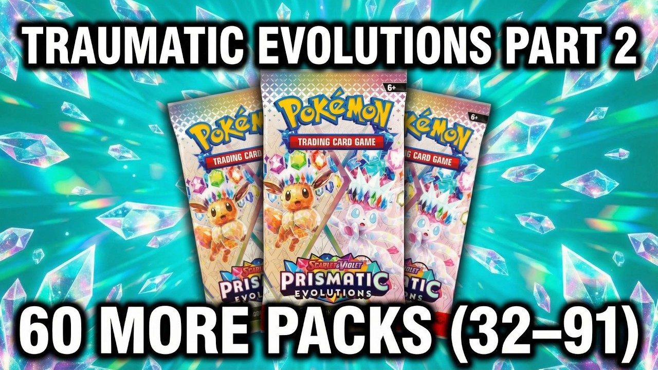60 More Packs of Prismatic Evolutions – Will I Finally Get the Eeveelution SIR?