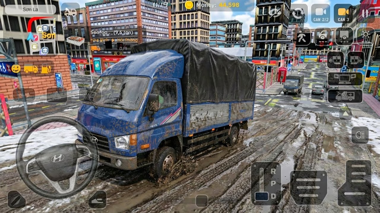 Minitruck Simulator Vietnam #15 | Hyundai Mighty Shipping Seafood to Hải Phòng