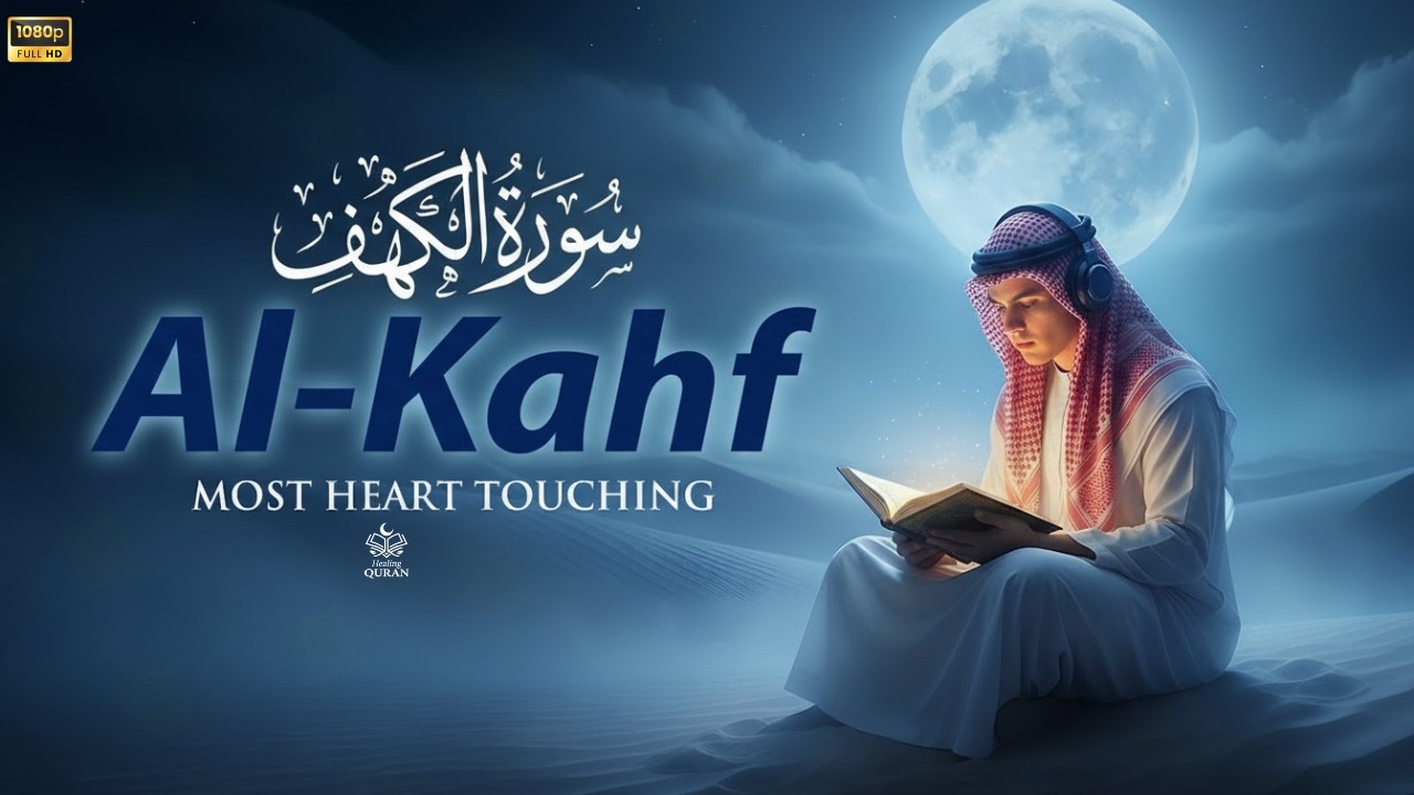 Surah Al Kahf (سورة الكهف) 🌿 Beautiful Quran Recitation in a Deeply Peaceful Voice