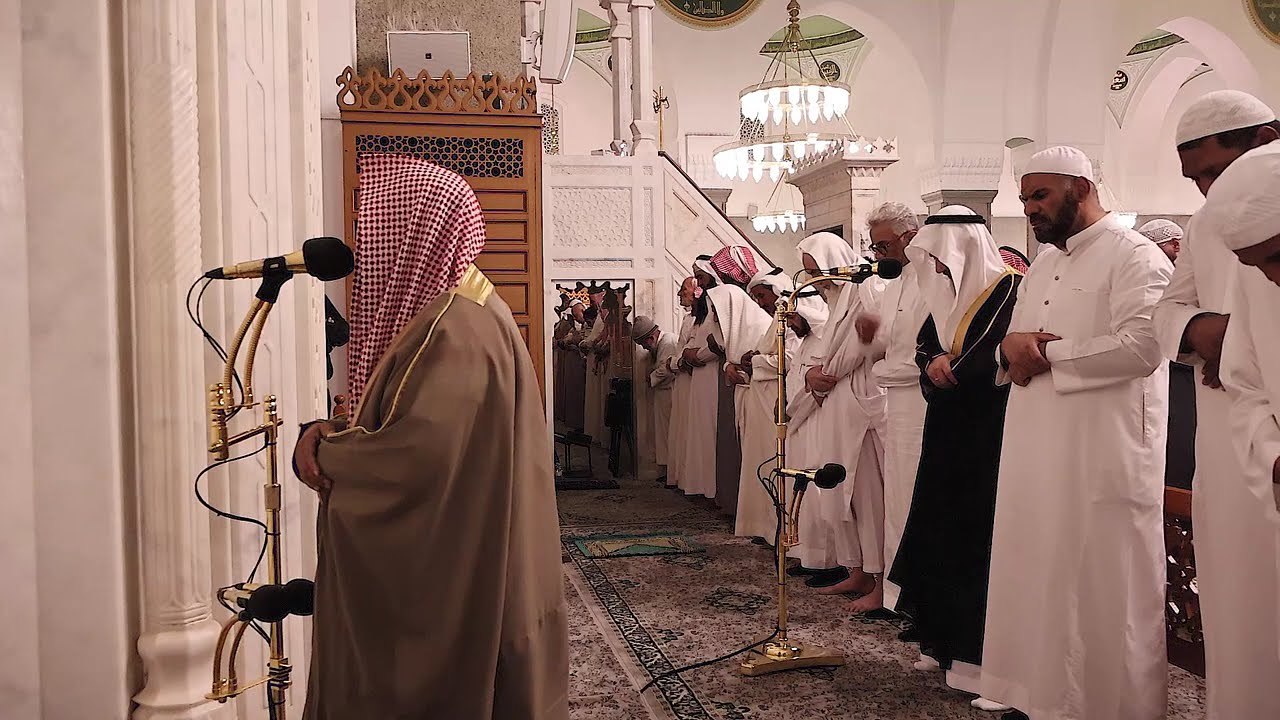 صلاة العشاء# الخميس 17 ذو القعدة 1446هـ# تلاوة من سورة الملك# الشيخ أ . د محمد الحجيلي