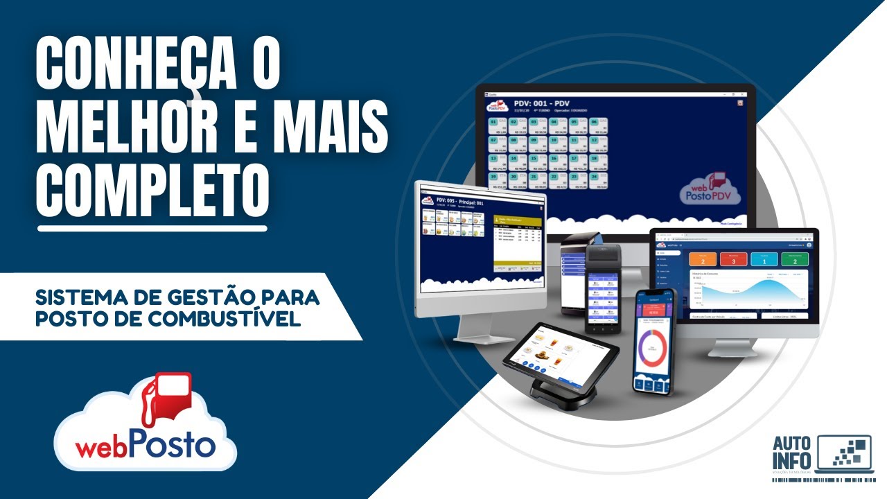 Sistema WEBPOSTO - Apresentação Retaguarda / SISTEMA PARA POSTO DE COMBUSTÍVEL
