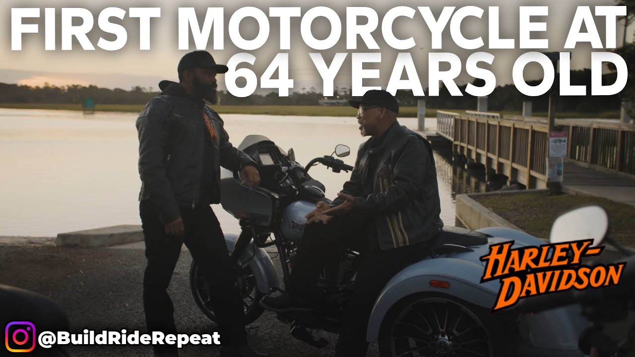 My Dad Bought His First Harley-Davidson Motorcycle At 64 Years Old