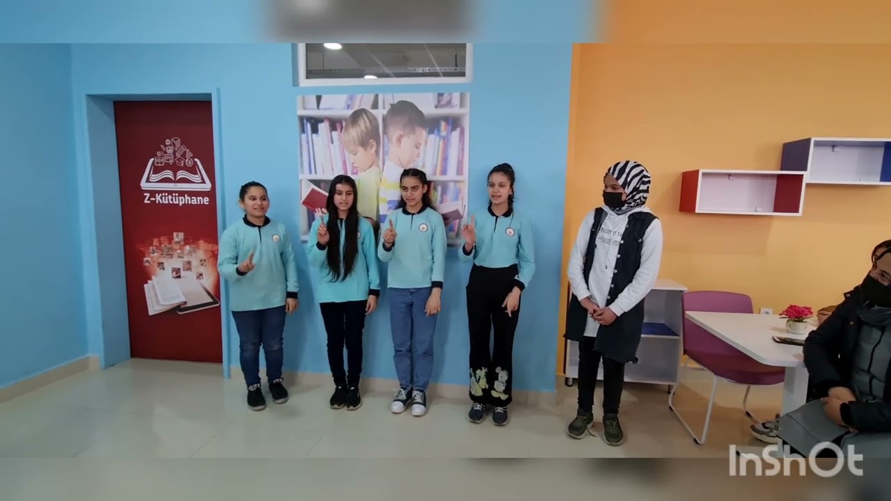 Kütüphanemizin açılışı yapıldı