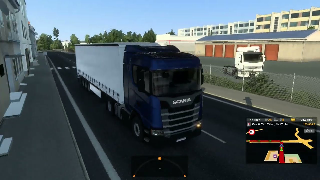Euro Truck  Simulator 2 #109 Przejazd A4 Wrocław - Opole W.I.P v0.10 ( 09.2021/ 01.2023)