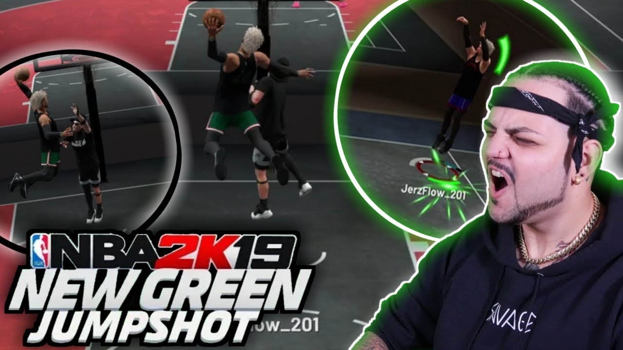 NBA 2K19 GREEN JUMPSHOT FOR SLASHERS ✅ CONTACT DUNKS | BEST SLASHER BUILD
