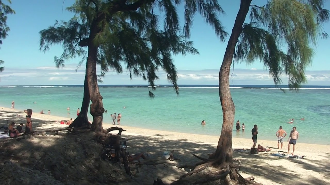 Ile de la Réunion,plage,lagon de l'Ermitage (Juin 2018)