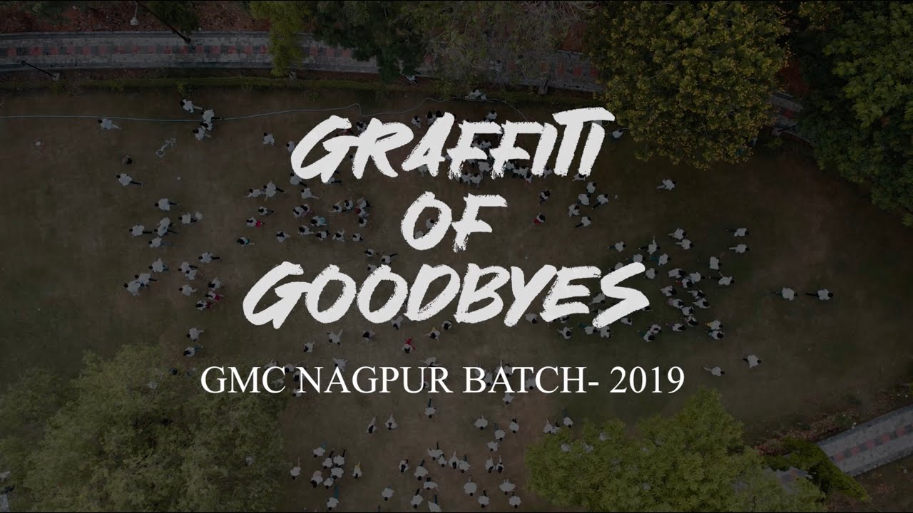 Apron Signing Day  ll  GMC BATCH-2019  ll Graffiti of goodbyes (NAGPUR)