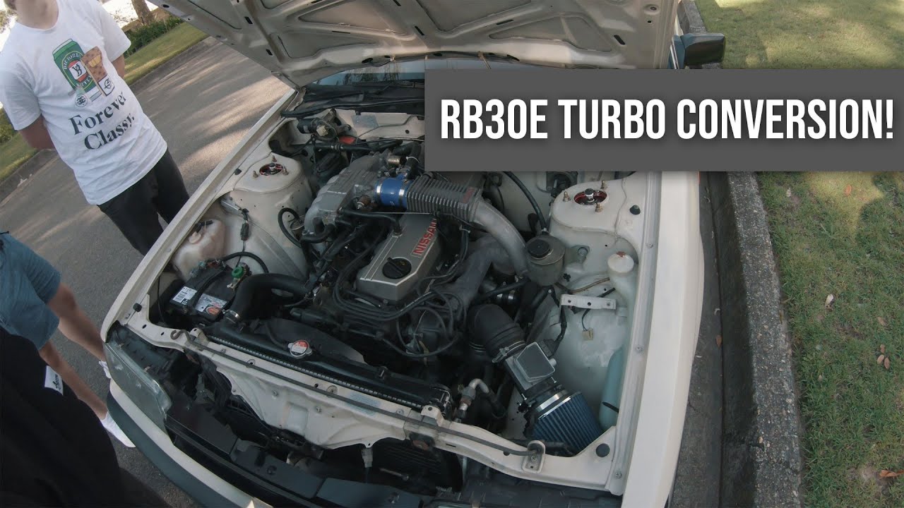RB30 TURBO CONVERSION (IN A DAY!)