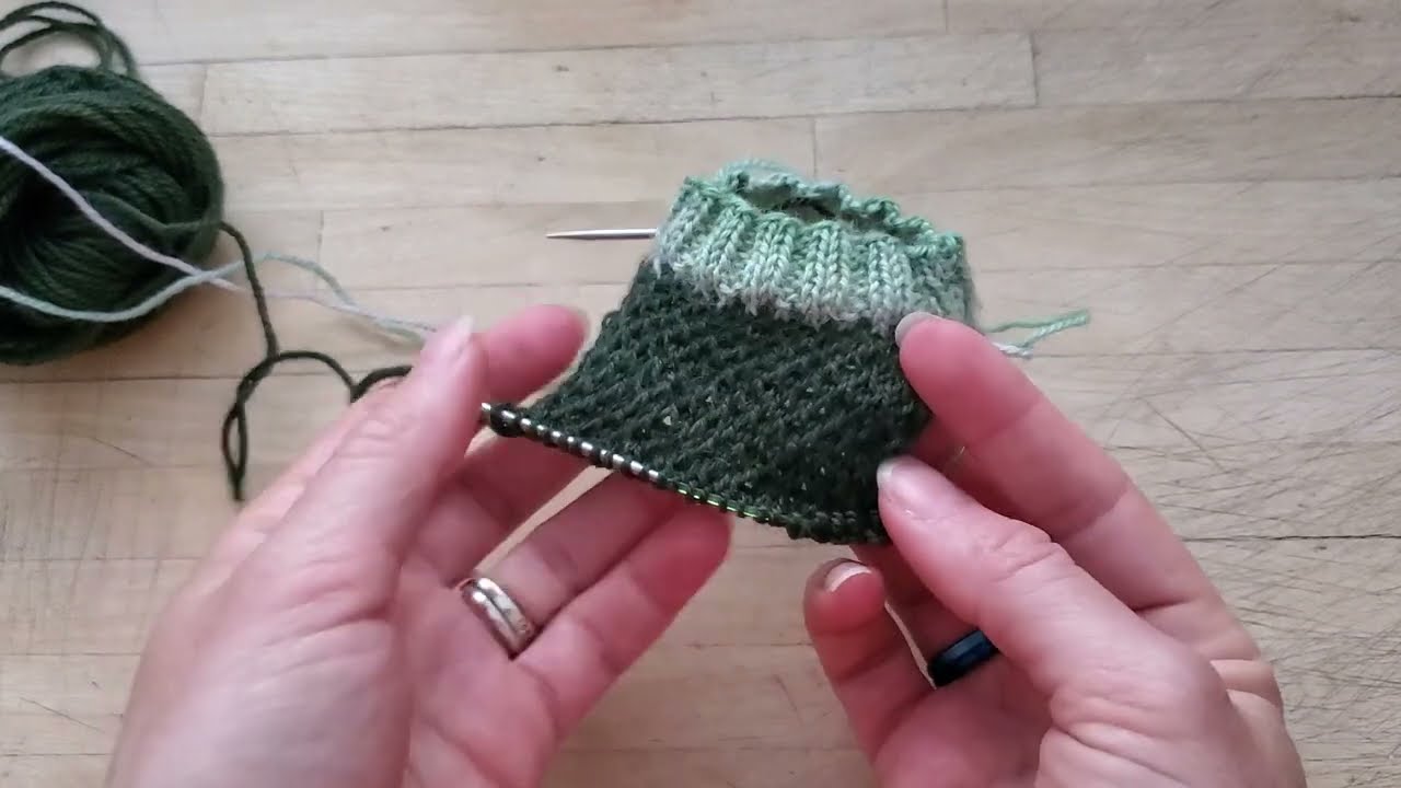 Tutoriel Tricot - Talon renforcé oeil de perdrix (eye of partridge heel flap)