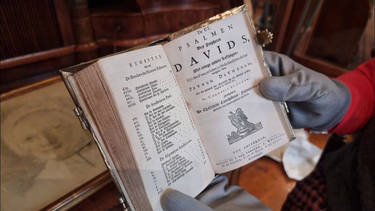 Rondje cultuur #2 Overhandiging schets en trouwbijbel dochter Joan Derk van der Capellen Museum Anno