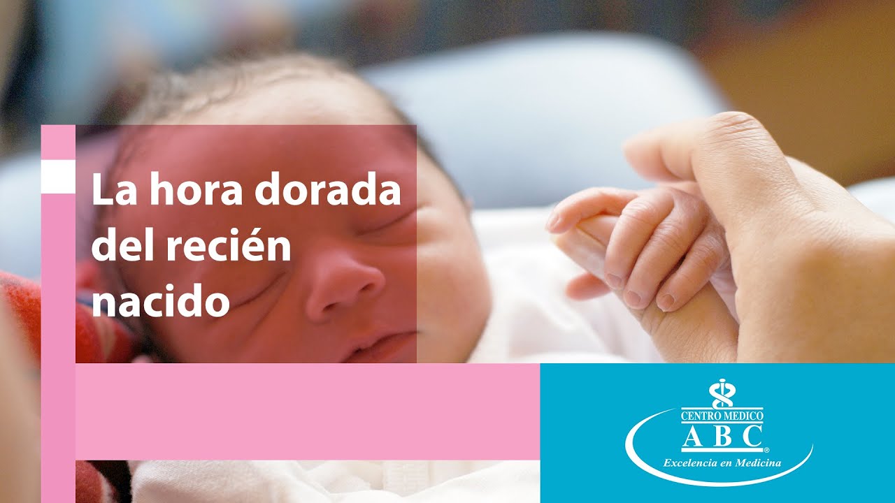 La hora dorada del recién nacido