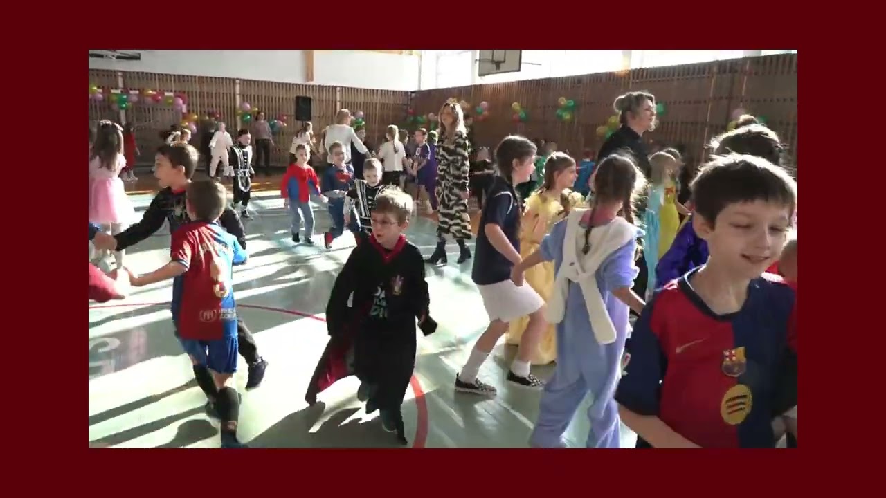 Karnawałowy bal maskowy 2025  dla klas 1-3 w SP 33 Kielce