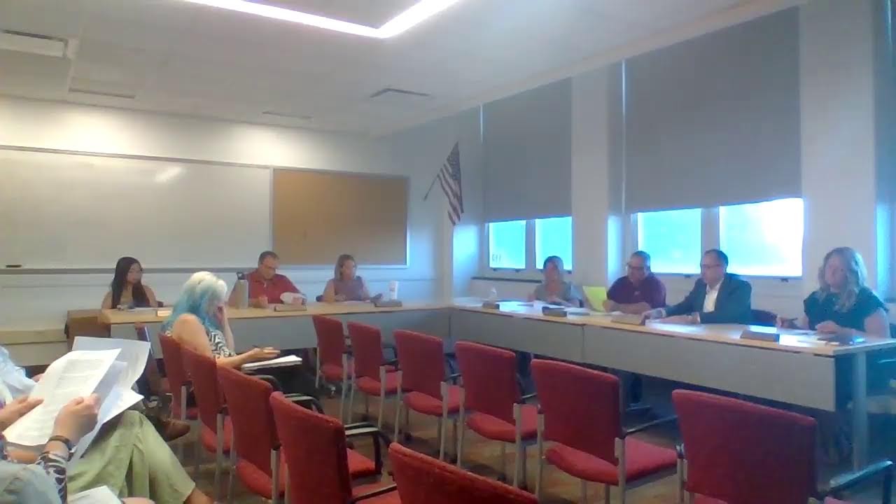 WCSD August 2025 Board of Education Mtg
