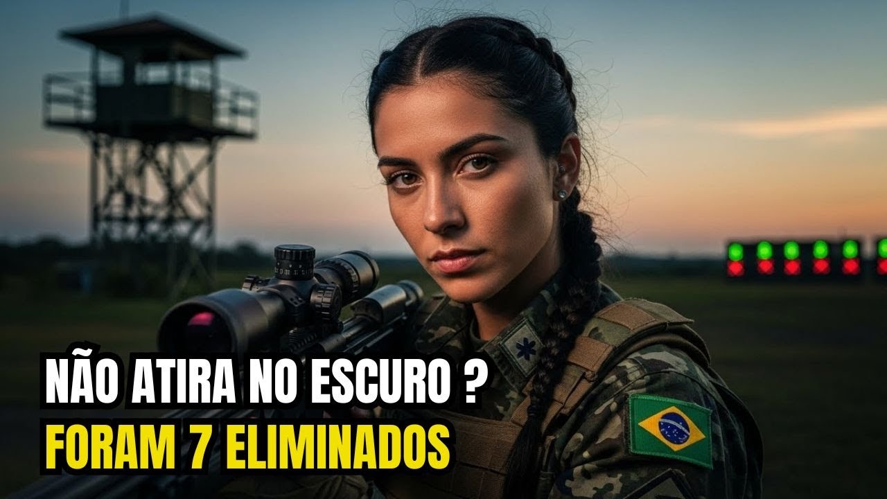 “Ela Não Vai Atirar No Escuro” — A Sniper Derrubou Sete Invasores Sem Ser Vista