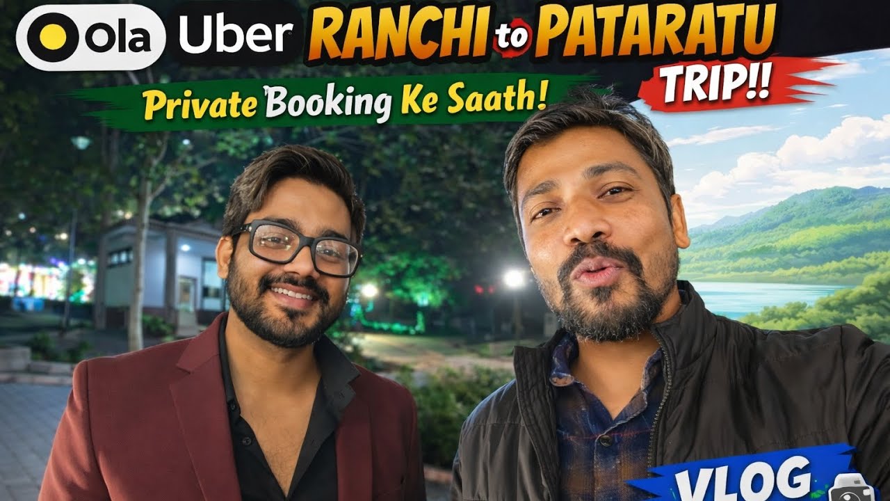 Ola Uber Driver Vlog | Ranchi To Pataratu Private Ride Experience