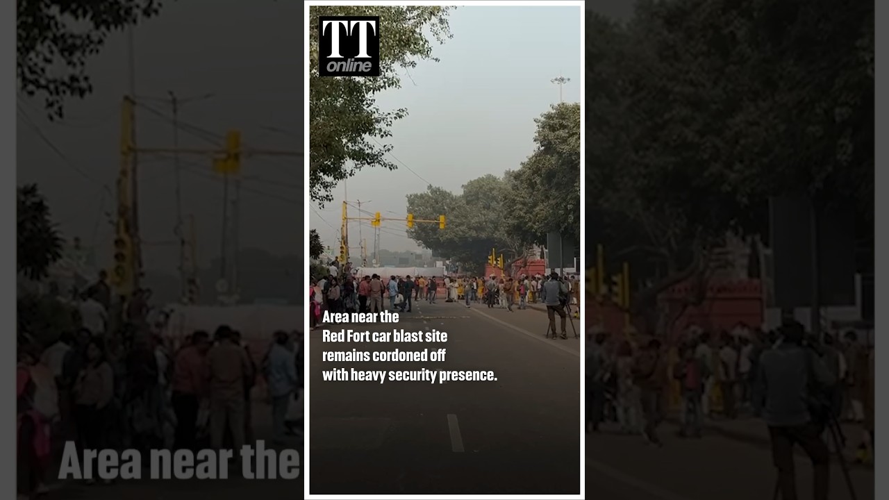 Red Fort Blast | Death Toll Rises to 12, Area Cordoned off, Security Beefed up #redfort #delhi
