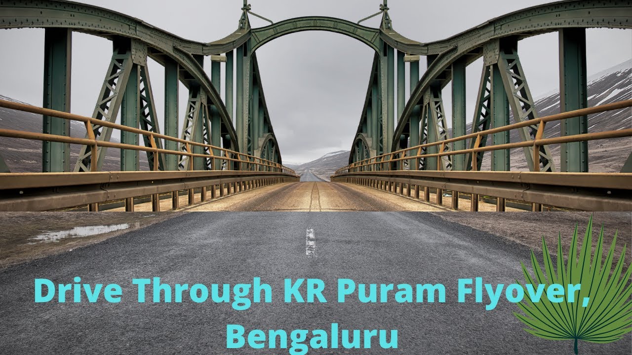 Driving Through KR Puram Flyover (Hanging Bridge), Bengaluru