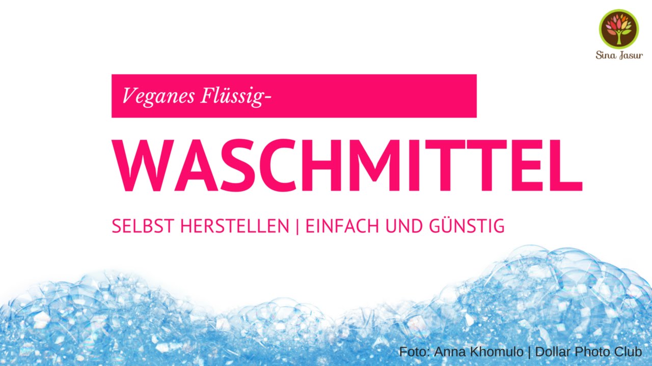 Veganes Waschmittel selbst gemacht (super easy und g&uuml;nstig mit nur drei Zutaten)