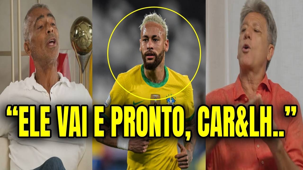 🚨 BATE BOCA! Romário e Renato Gaúcho divergem sobre Neymar E MIDIA REAGE!
