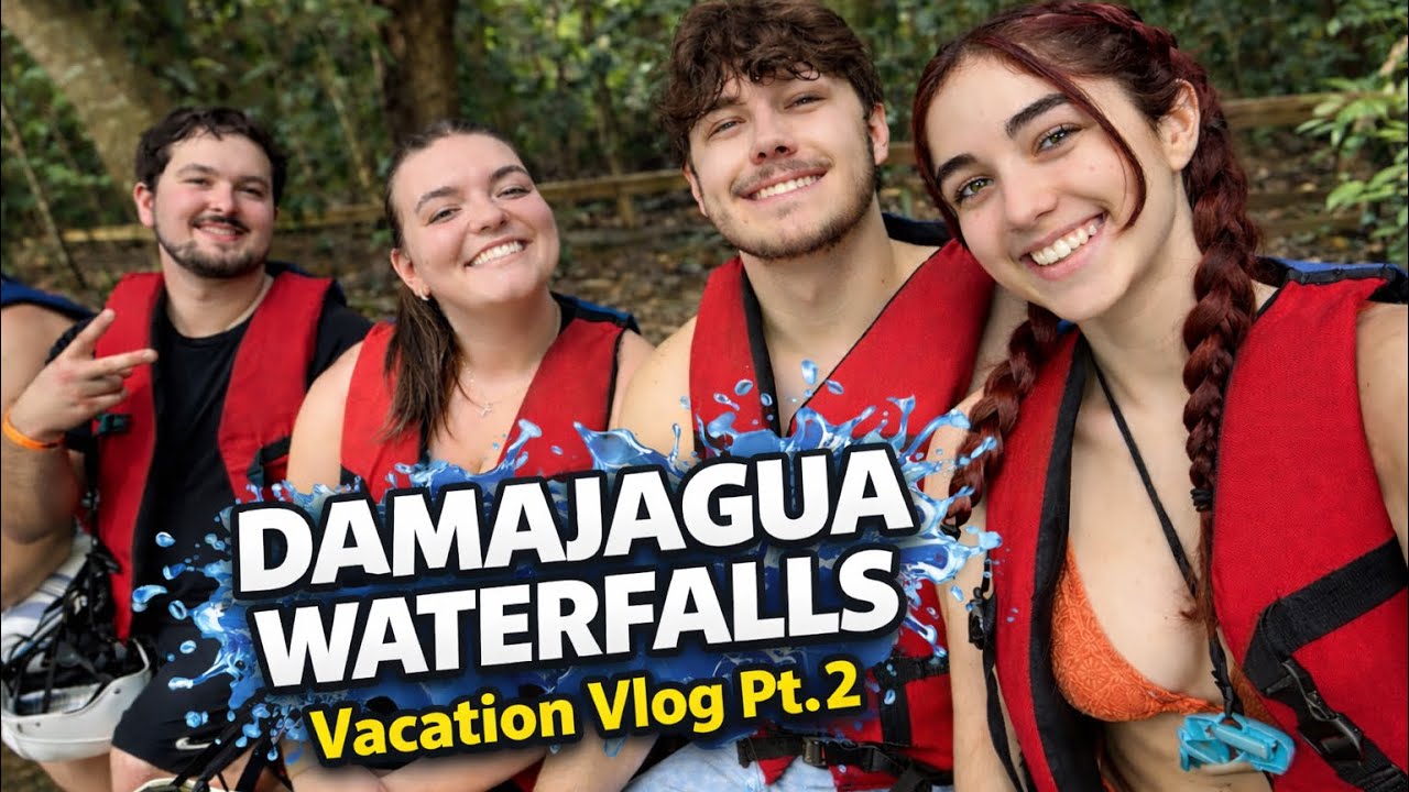 Vacation vlog pt.2 waterfalls in the DR