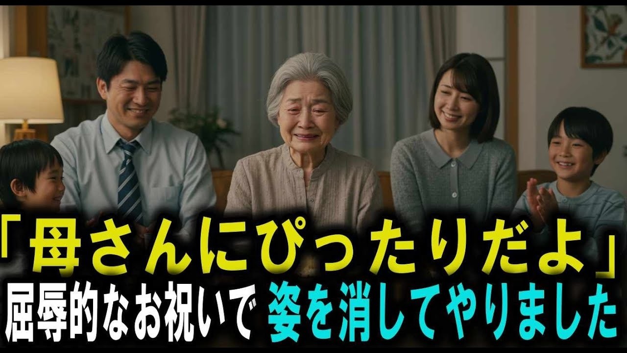「母さんにぴったり」72歳の誕生日、家族からのプレゼントはおむつ──翌朝、姿を消した