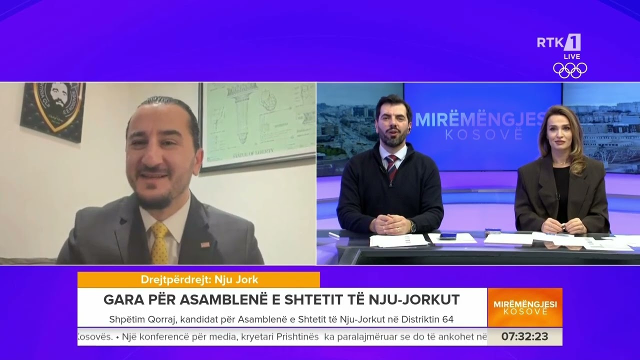 Shpëtim Qorraj - kandidat për Asamblenë e Shtetit të New York ut në Distriktin 64 16.02.2026