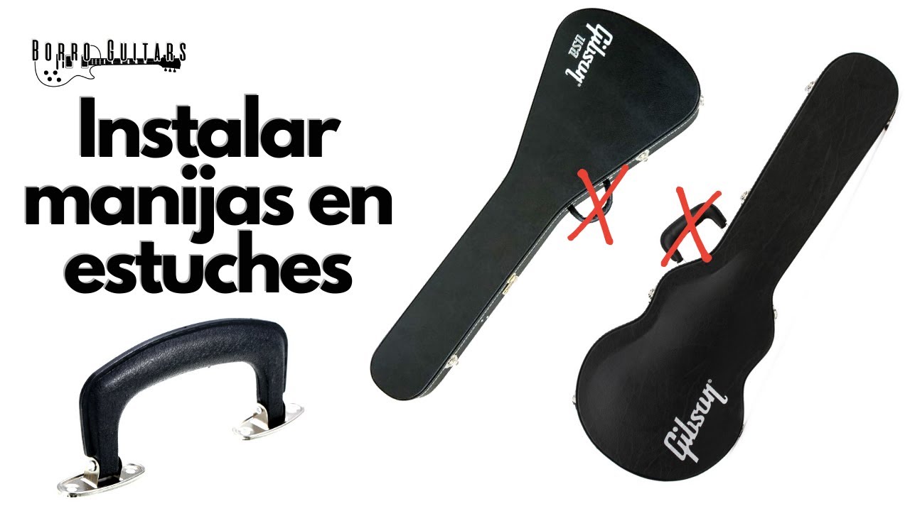 [Ep. 22] Instalar manijas a estuches rotos | Borro Guitars