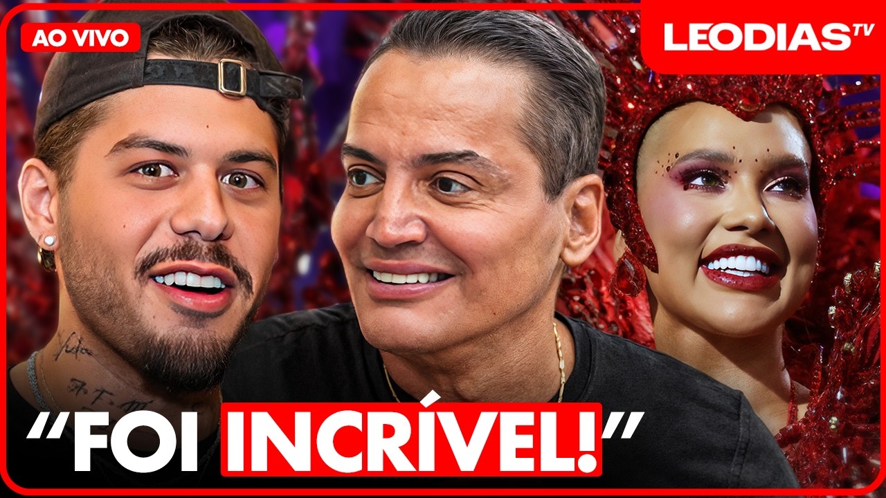 RAINHA DE BATERIA pra mim é a VIRGINIA!  | Jornal dos Famosos | LeoDias TV