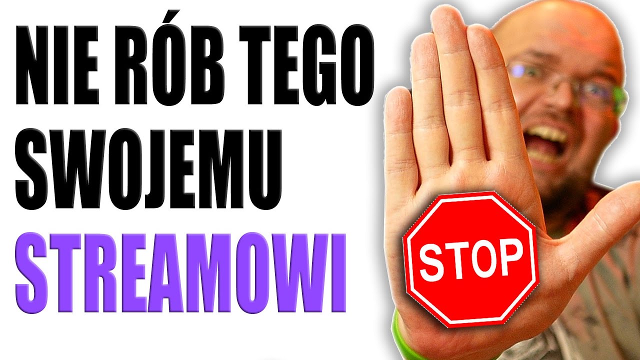 TOP5 najczęstszych błędów małych STREAMERÓW 🟣