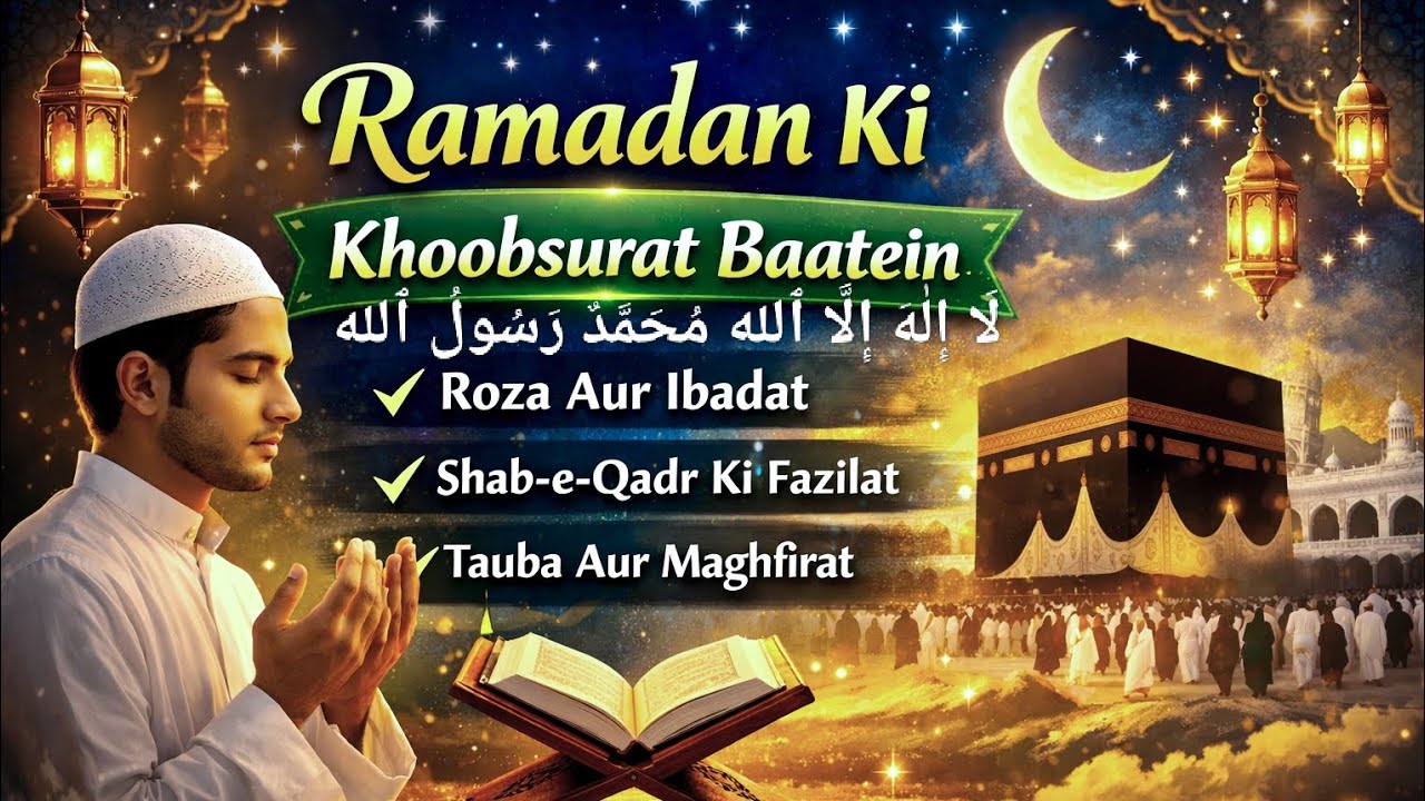 Ramadan Ki pyari Baatein | Islamic Reminder #Ramadan#Ramadan2026#IslamicVideo#RamadanReminder