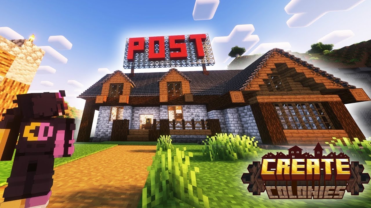 Minecraft 1.20.1 Forge СЕРВЕР CREATE COLONIES ЭВОЛЮЦИЯ #2