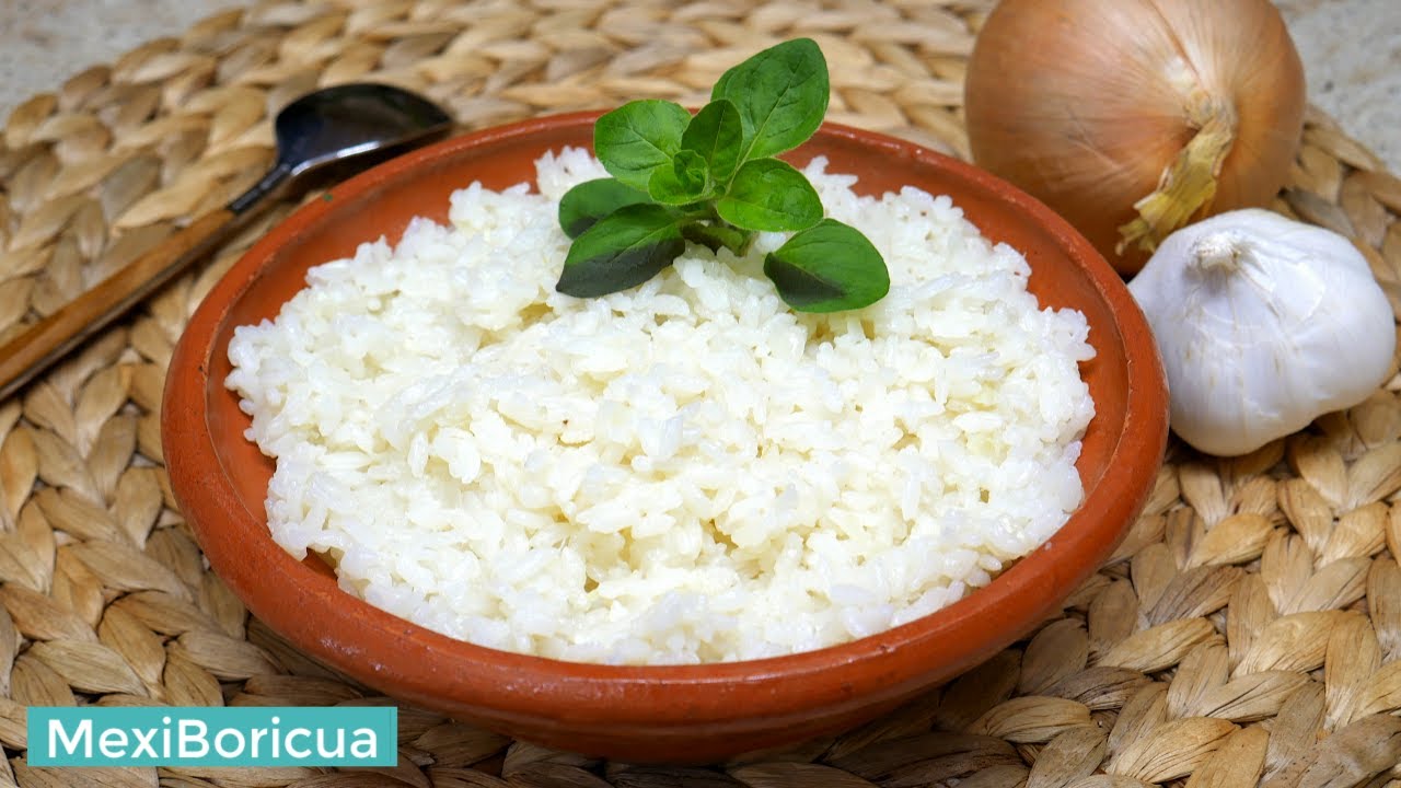 La Mejor Receta de Arroz | ARROZ CON AJO Y CEBOLLA | Comidas Rapidas