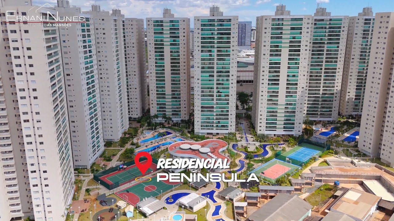 RESIDENCIAL PENÍNSULA 4 QUARTOS 158 MT VISTA LIVRE ANDAR ALTO - ERNANI NUNES 