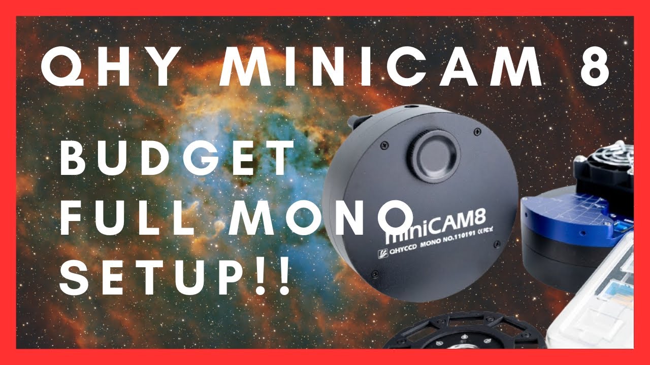 The best budget astrophotography camera! - QHY MiniCam 8