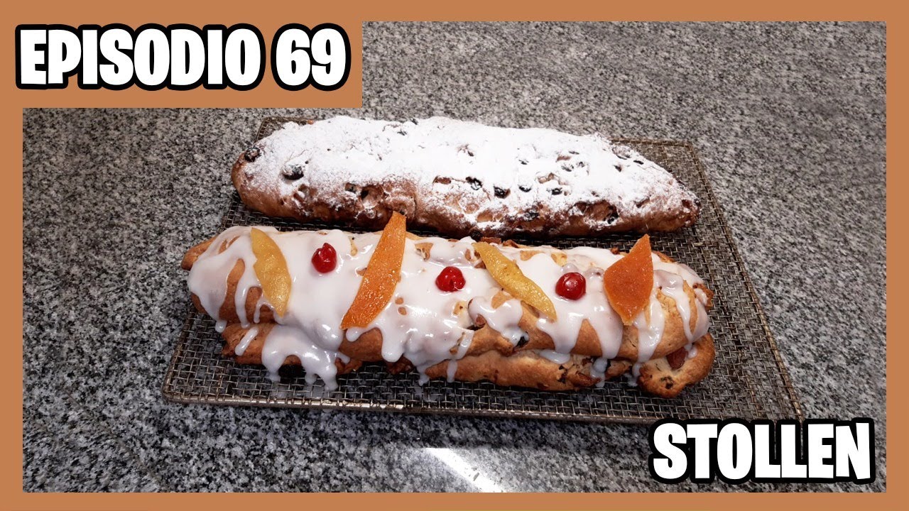 STOLLEN, PAN DULCE ALEMÁN, RECETA PARA LA MESA DULCE NAVIDEÑA.