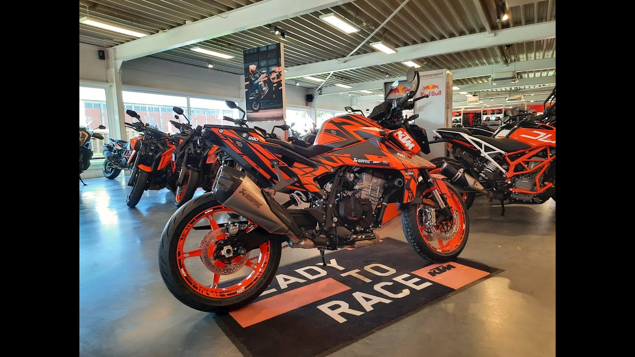 KTM 990 Duke 2024 with extra's