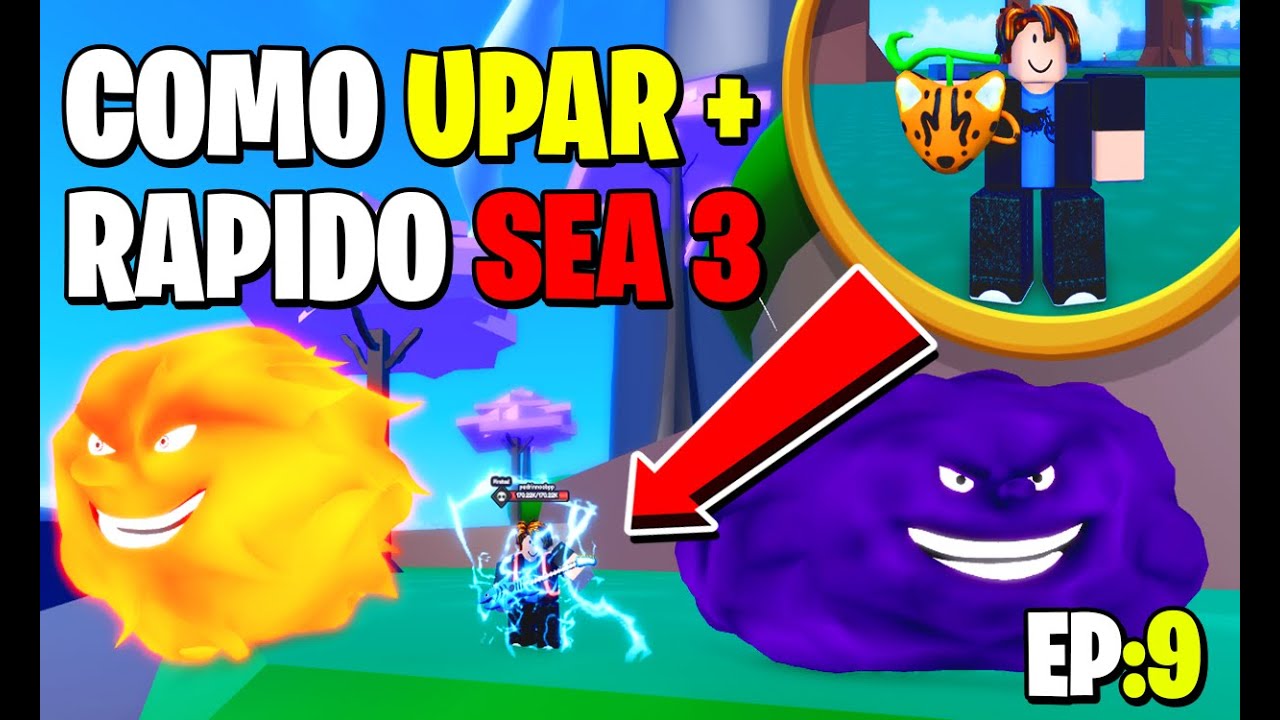 DE NOOB AO PRO, COMO UPAR NO SEA 3 MAIS RÁPIDO COM EVENTO 8X NO ONE FRUIT SIMULATOR - ROBLOX