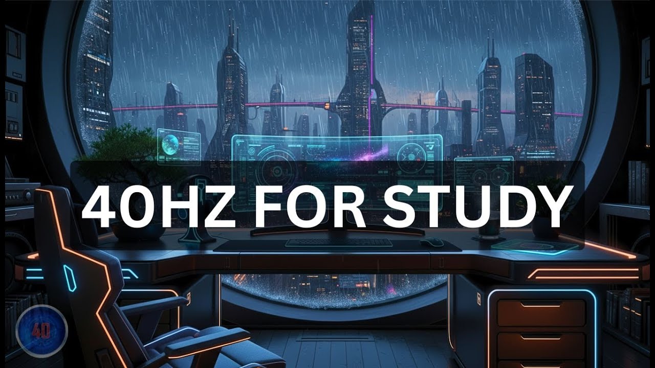 40Hz for Studying 🧠 10 Hours (Ultimate Study Session)