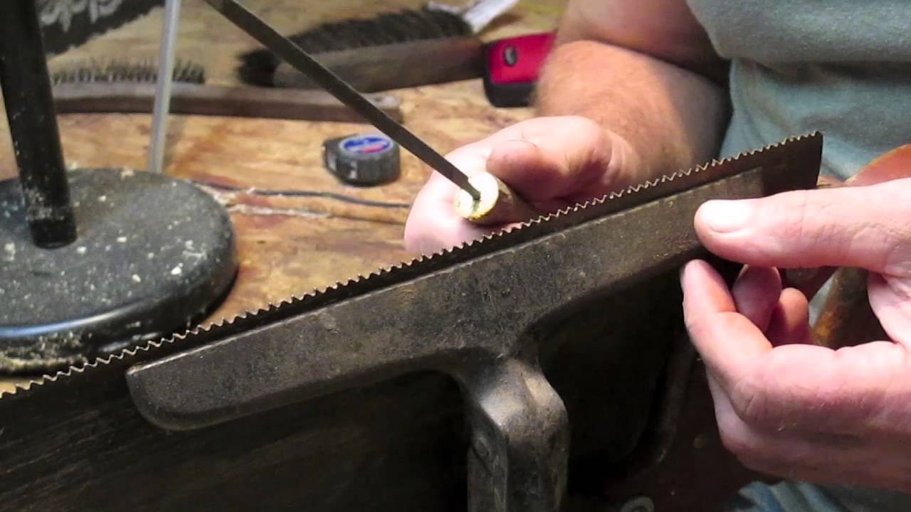 How to Sharpen a Hand Saw