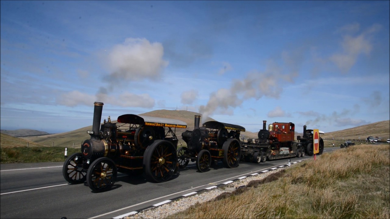 Steam Heavy Haulage on the Isle of Man, April 2017