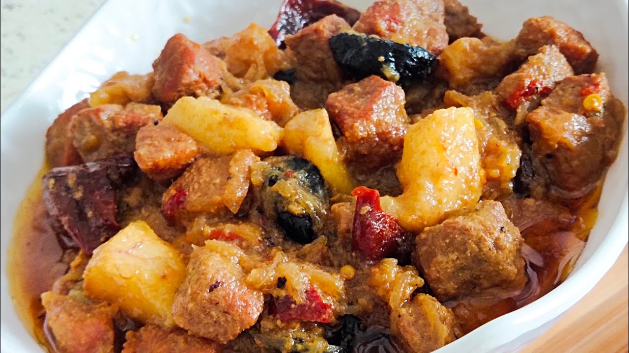 Authentic Goan Pork Amsol | Goan  Pork Solantulem Recipe |
