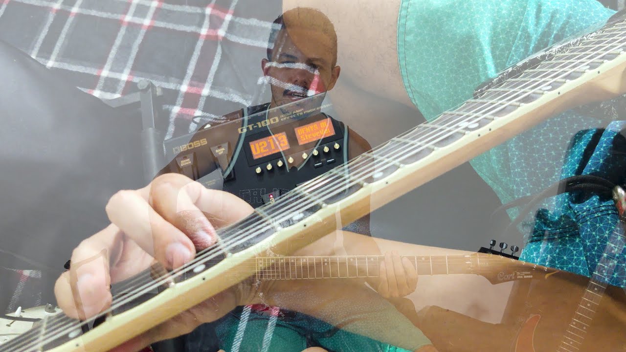 Tutorial de Reina Em Mim - Carlinhos Felix  vídeo aula do solo Denys Araujo Guitar