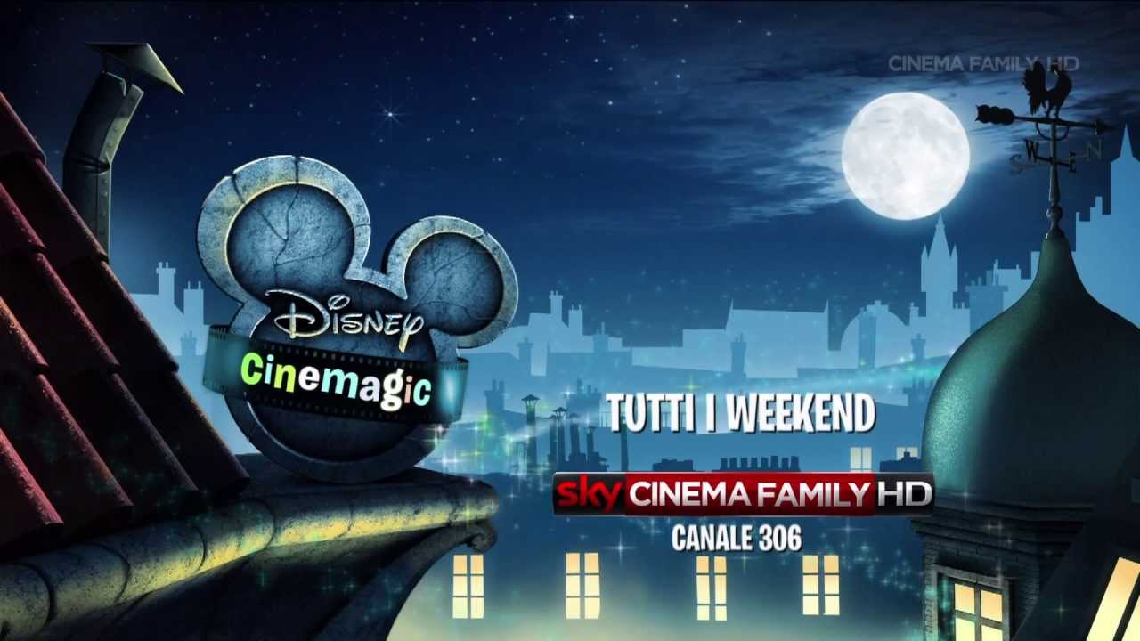 Sky Cinema Family HD Italy [fullHD] - Disney Cinemagic New Promo - 09.2013