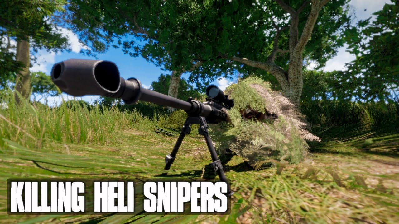 HOW TO KILL HELI SNIPERS - Arma 3 King of the Hill v13 - Long range and counter sniping EP 6