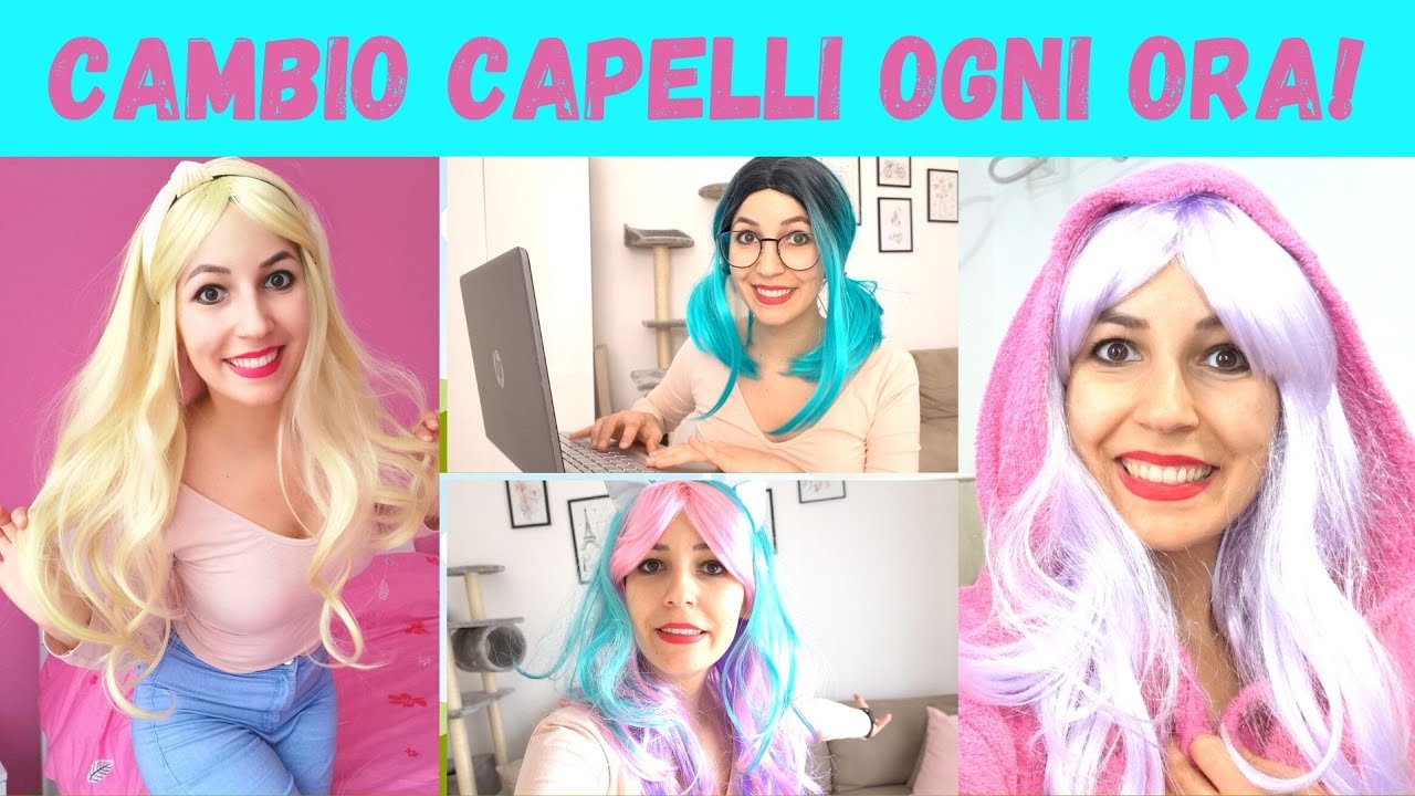 CAMBIO CAPELLI PER 24 ORE! *wig challenge*