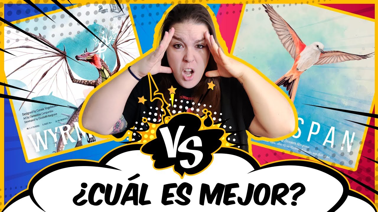 🐲Wyrmspan 🆚 Wingspan🐦 Comparativa