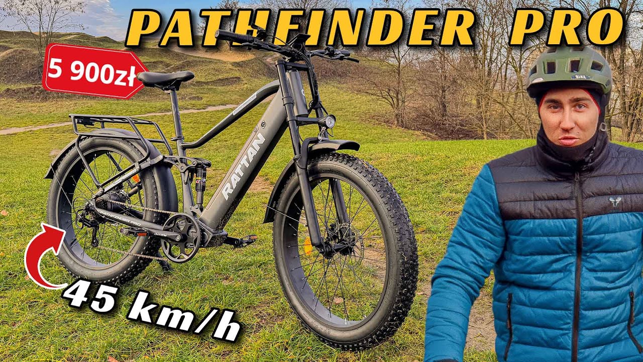 Rower z Manetką w 2025 roku! - E-bike RATTAN PATHFINDER PRO