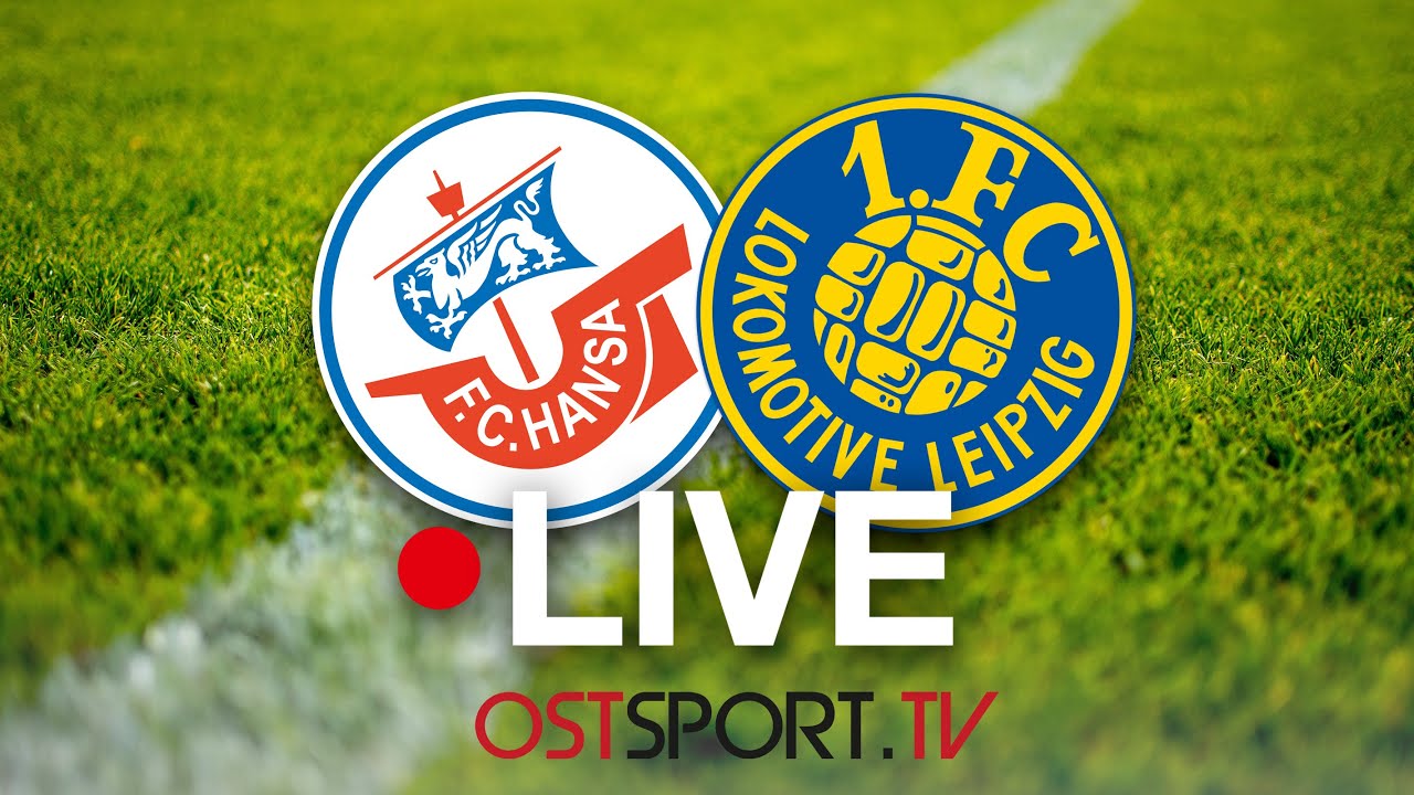 LIVE! FC Hansa Rostock II vs. 1. FC Lok Leipzig | Regionalliga Nordost | SP13