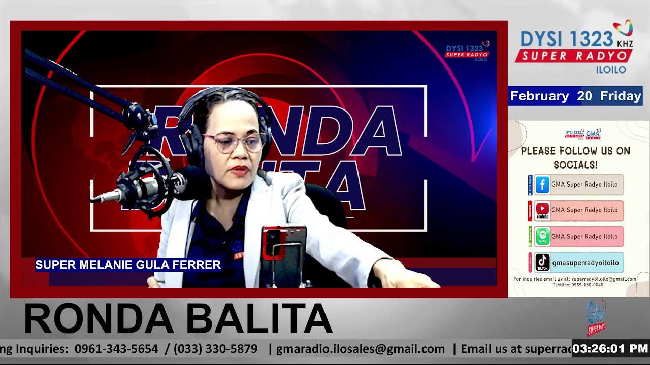 RONDA BALITA  | FEBRUARY 20, 2026