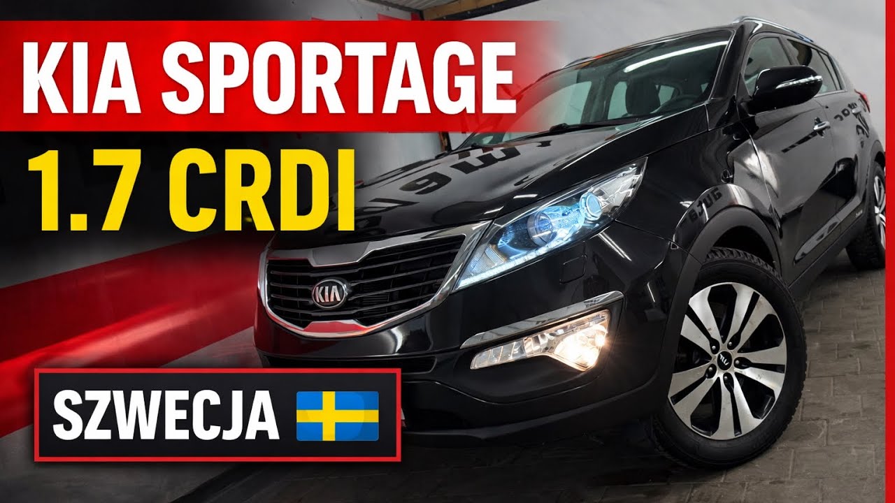 ✅kia sportage 2013 rok 1.7 crdi auto z Szwecji🇸🇪
